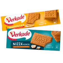 Verkade knappertjes of nizza kokos